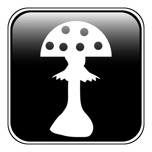 Botón Amanita — Archivo Imágenes Vectoriales