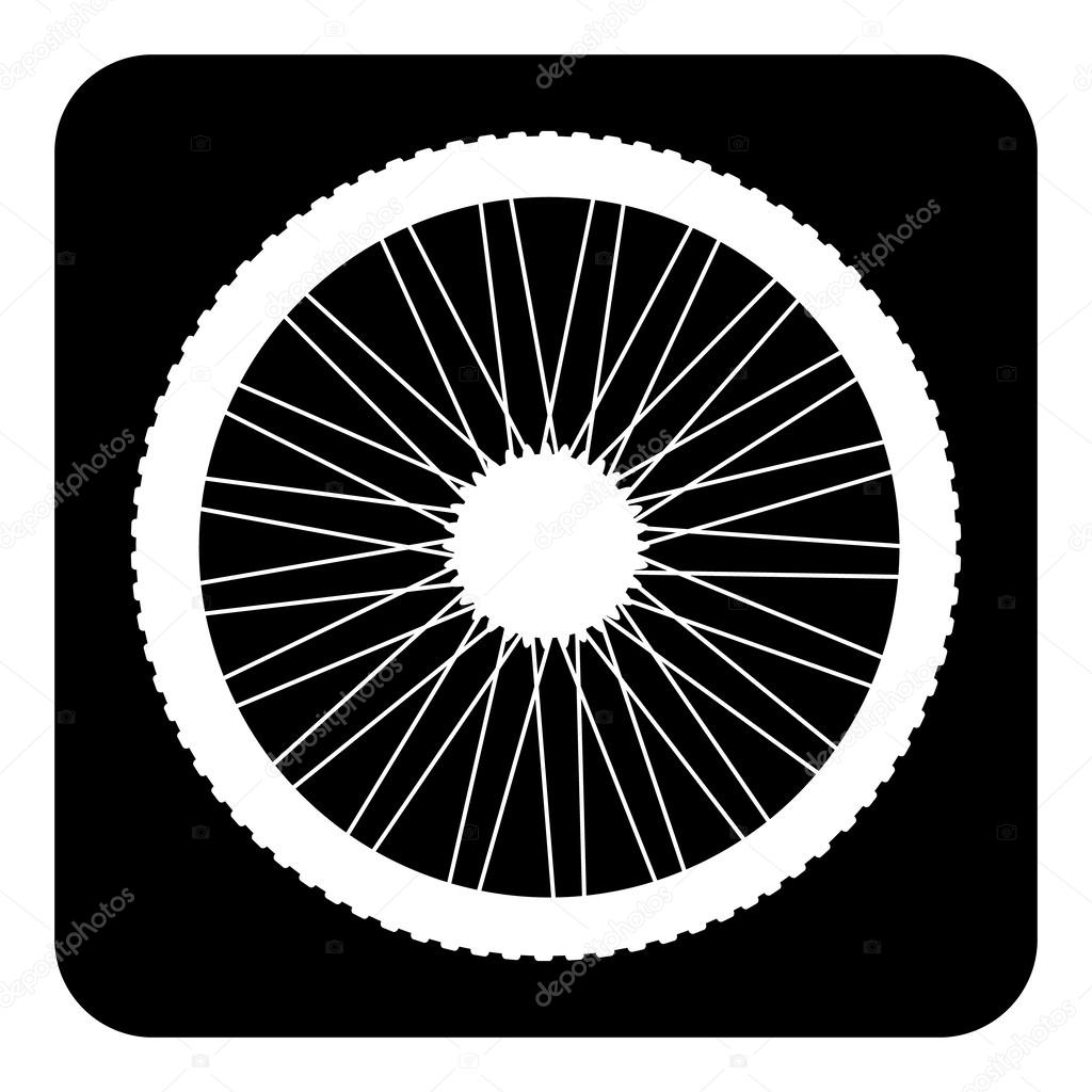 Bicycle wheel button
