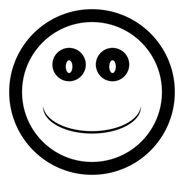笑顔の顔のボタン — ストックベクタ