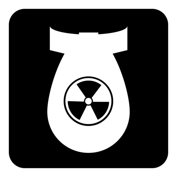Bouton de bombe — Image vectorielle
