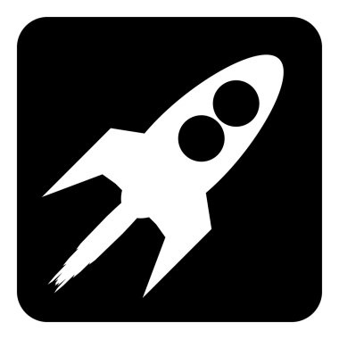 başlangıç roket düğmesi