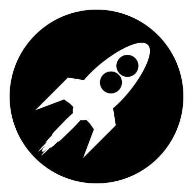 başlangıç roket düğmesi