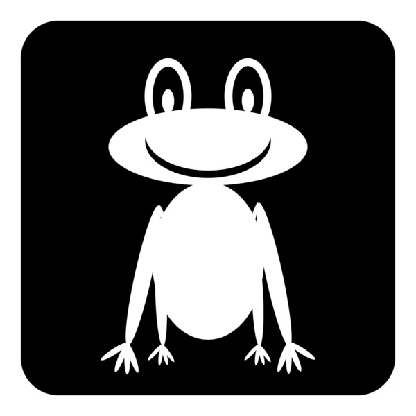 Froschknopf — Stockvektor