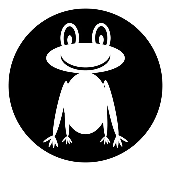 Froschknopf — Stockvektor