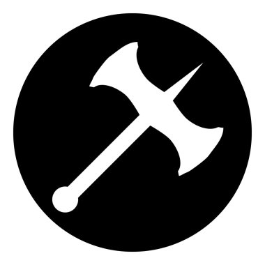 savaş balta düğmesine