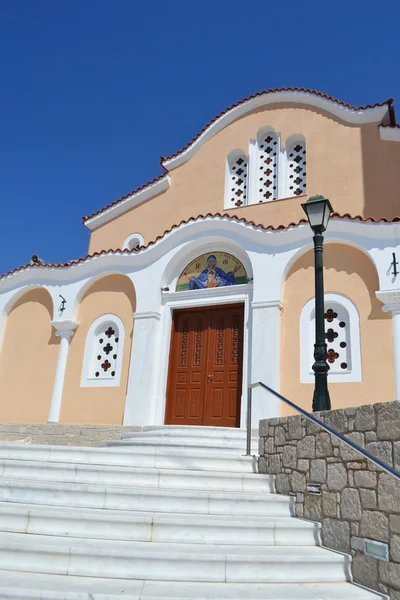 Igreja ortodoxa grega em Kefalos — Fotografia de Stock