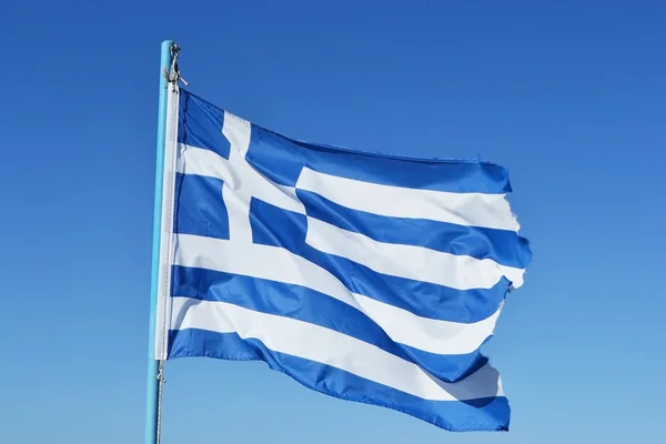 Bandera de Grecia —  Fotos de Stock