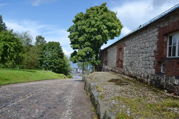 Rua em Lappeenranta, Finlândia — Fotografia de Stock