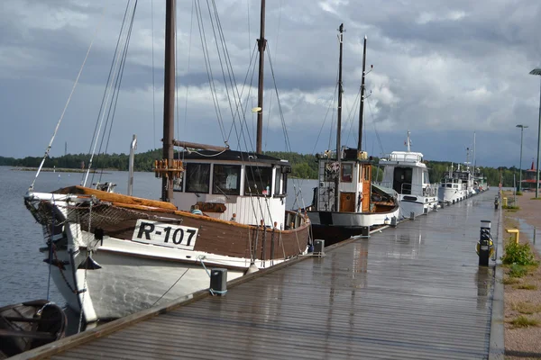 Villmanstrand harbor. — Stockfoto