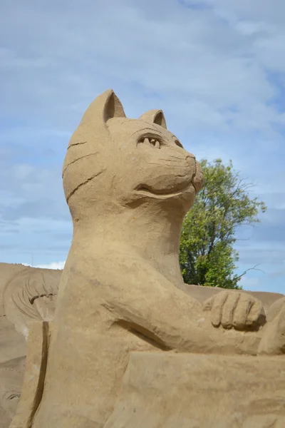 Festival de sculpture de sable à Lappeenranta — Photo