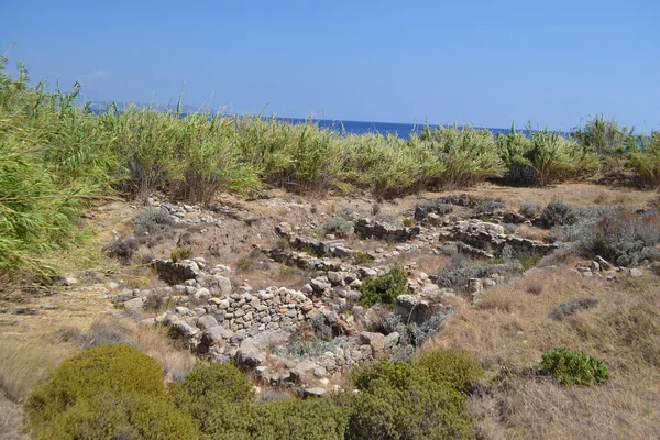 Ruinas antiguas en Kefalos —  Fotos de Stock