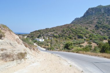 Yaz peyzaj, Yunan.