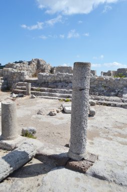 antik kalıntıları, Yunanistan.