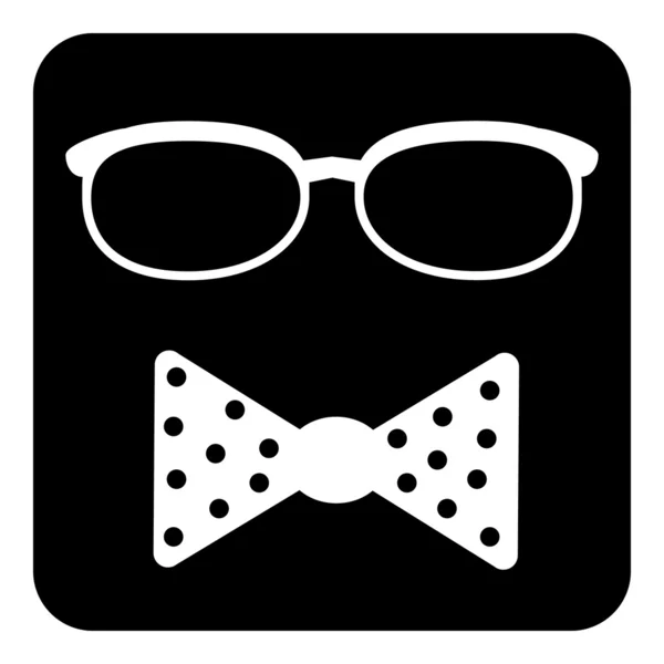 Icône symbole Hipster — Image vectorielle