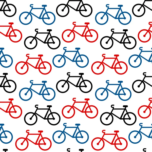 Bike seamless pattern — Stok Vektör