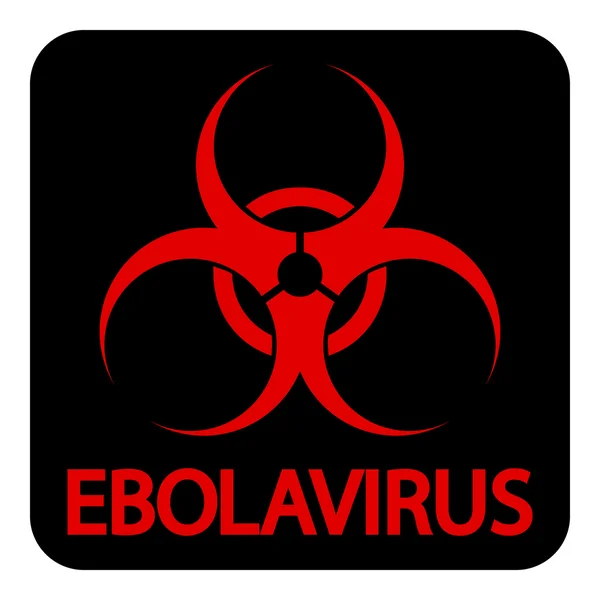 Icona del virus dell'ebola — Vettoriale Stock