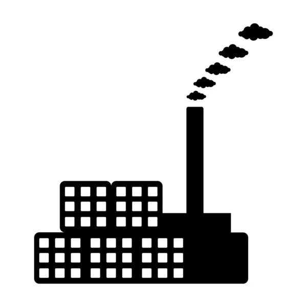 Ícone de fábrica — Vetor de Stock
