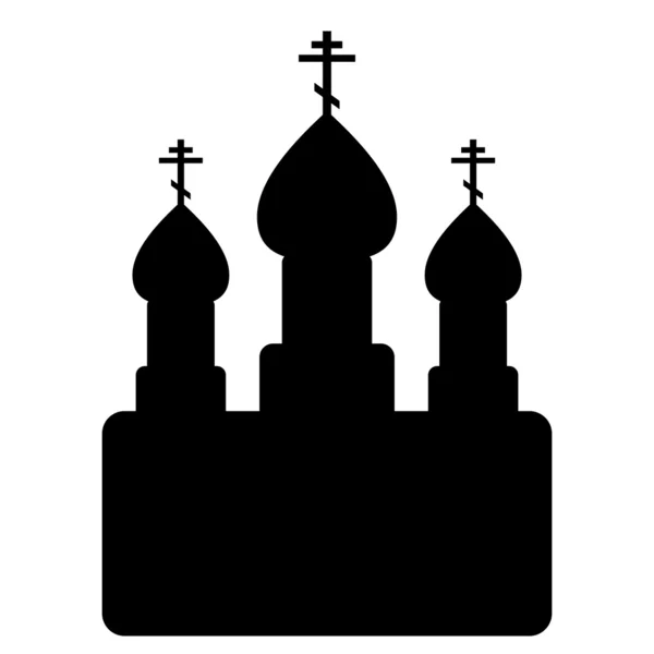 Icono de iglesia ortodoxa — Vector de stock