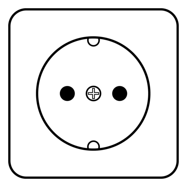 Иконка сокета — стоковый вектор