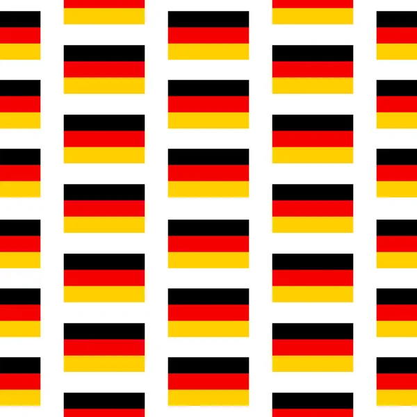 Patrón inconsútil bandera de Alemania — Archivo Imágenes Vectoriales