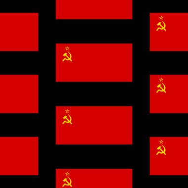 Sovyetler Birliği seamless modeli bayrağı