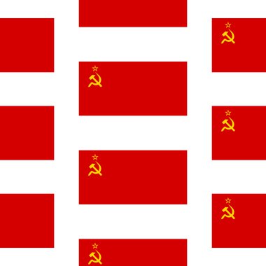 Sovyetler Birliği seamless modeli bayrağı