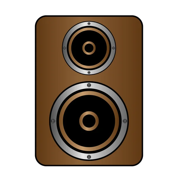 Icona altoparlante audio — Vettoriale Stock
