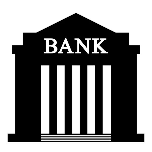 Icono del Banco — Vector de stock