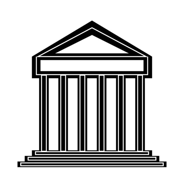 Icône de banque — Image vectorielle