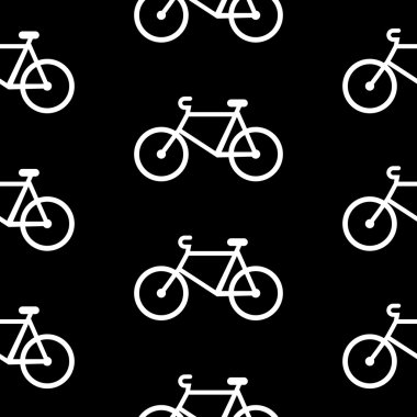 Bisiklet sembolü seamless modeli