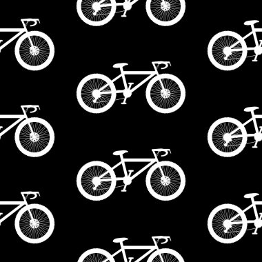 Bisiklet sembolü seamless modeli