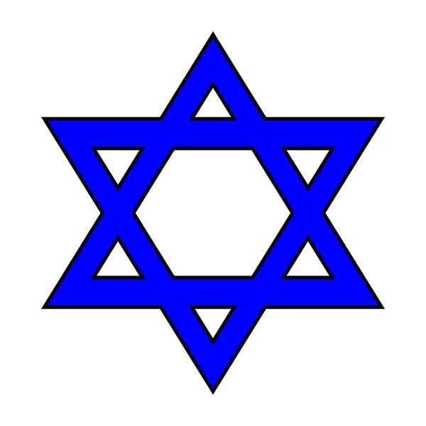 Magen David icono — Archivo Imágenes Vectoriales