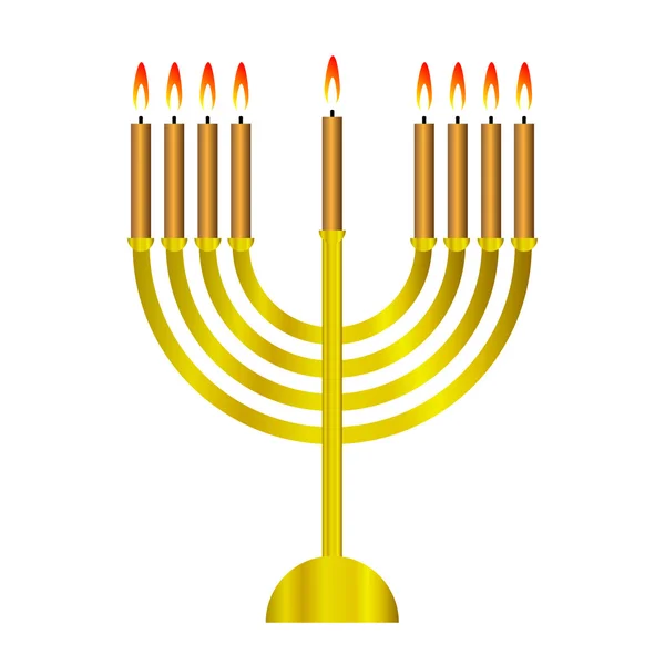 Chanukah icon — Stock Vector