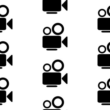 Kamera simgesi seamless modeli