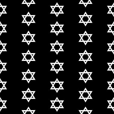 Magen David seamless modeli