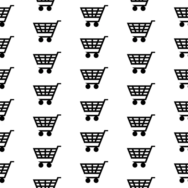 Sepeti simgesini seamless modeli