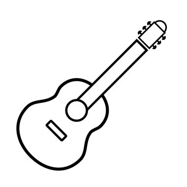 Gitar işareti simgesi.