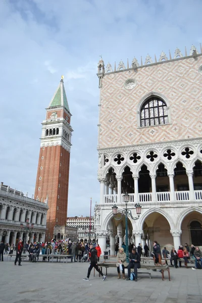 San Marco náměstí. — Stock fotografie