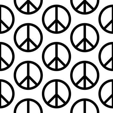 Barış sembolü seamless modeli