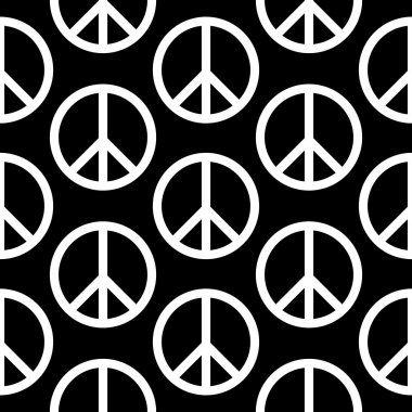 Barış sembolü seamless modeli