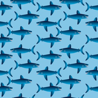 Köpekbalığı kusursuz desen