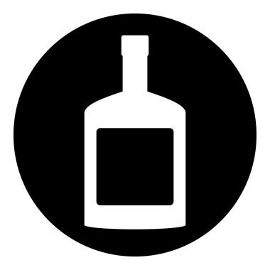 Şişe konyak düğmesinin