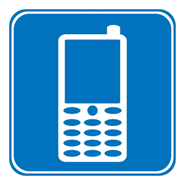 电话允许标志 — 图库矢量图片