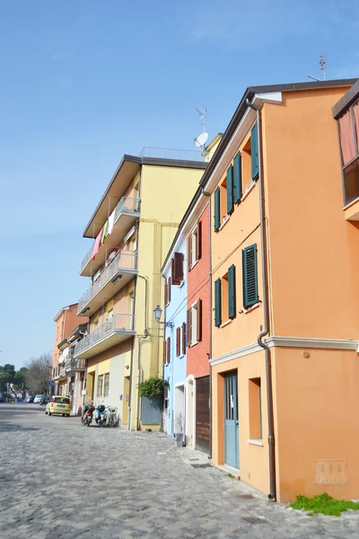 Straat in rimini. — Stockfoto