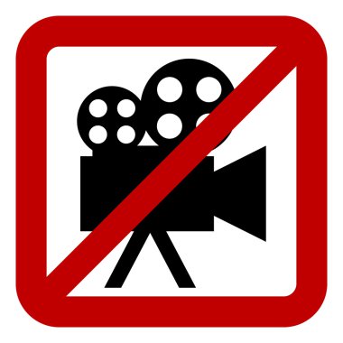 Video kamera yasaklanması iz