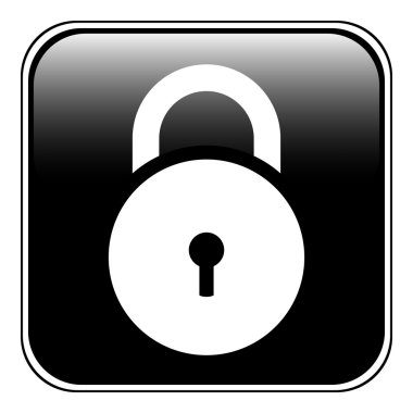 kilit simgesi düğmesini