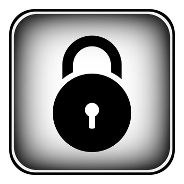 kilit simgesi düğmesini