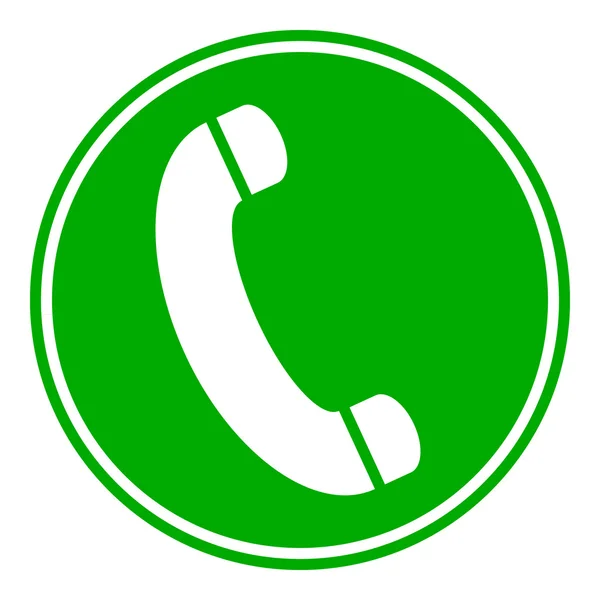 Pulsante telefono — Vettoriale Stock