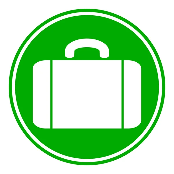 Botão de símbolo de carteira —  Vetores de Stock