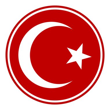 yıldız ve hilal düğmesi